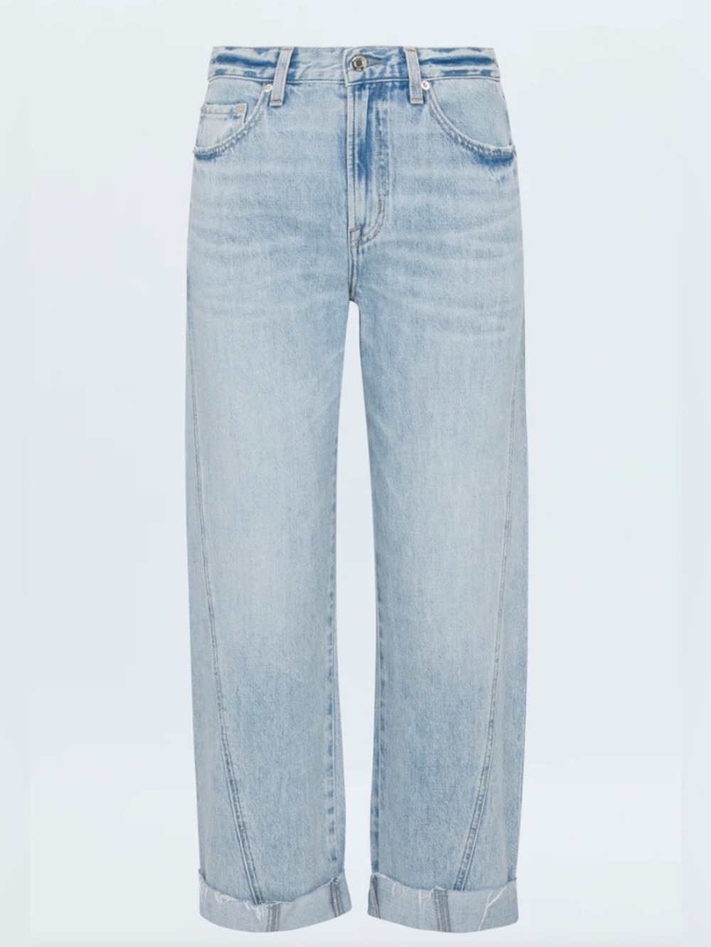 pistola Kacey mid ride cuffed straight jeans. Size 30